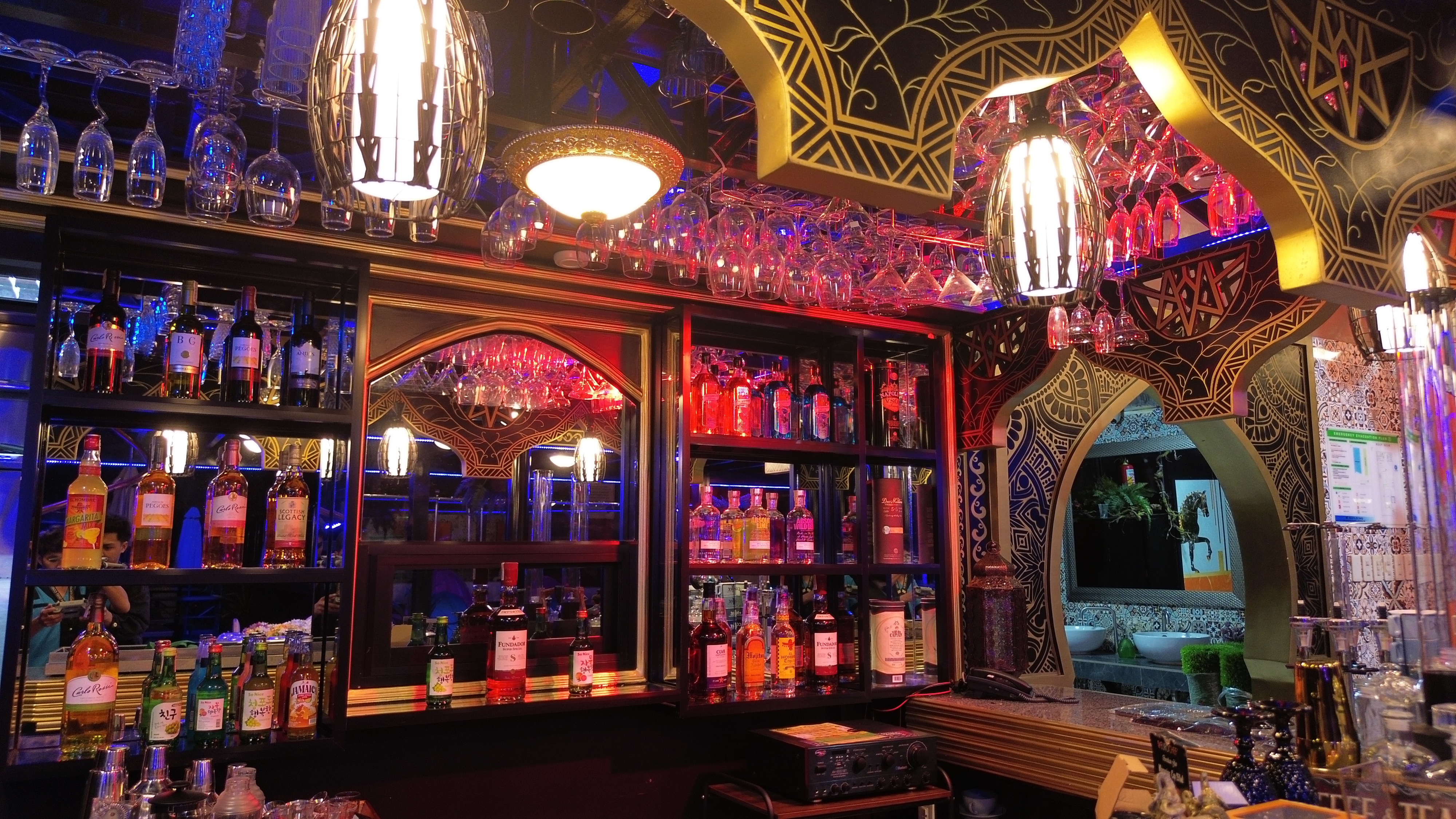 Michaela's Arabic Restobar rooftop terrace and pool